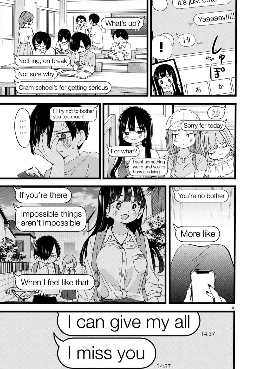 Boku no Kokoro no Yabai Yatsu Chapter 124 - Page 10