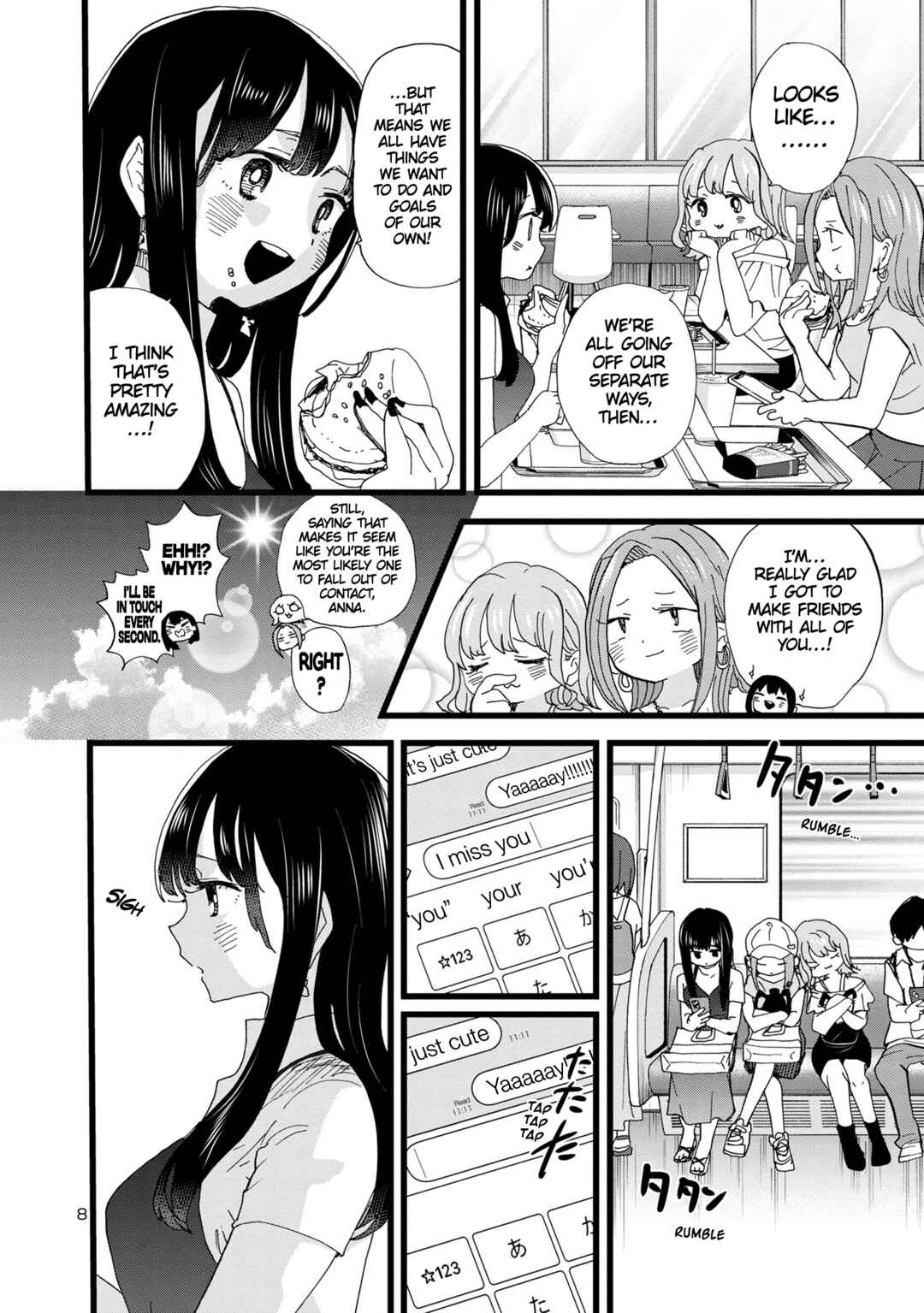 Boku no Kokoro no Yabai Yatsu Chapter 124 - Page 9