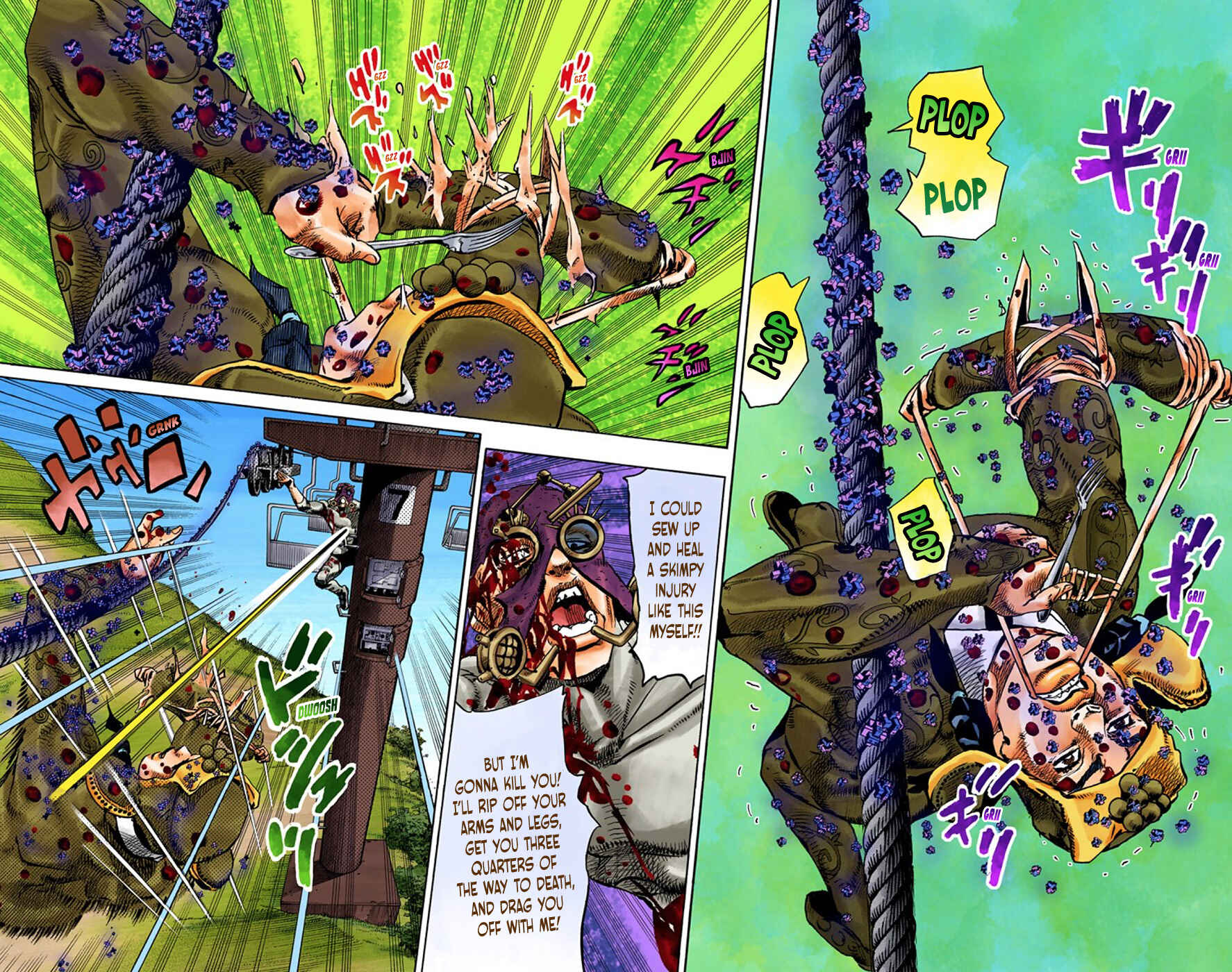 JoJo no Kimyou na Bouken: Part 8 - JoJolion Color-ban Chapter 69 - Page 12