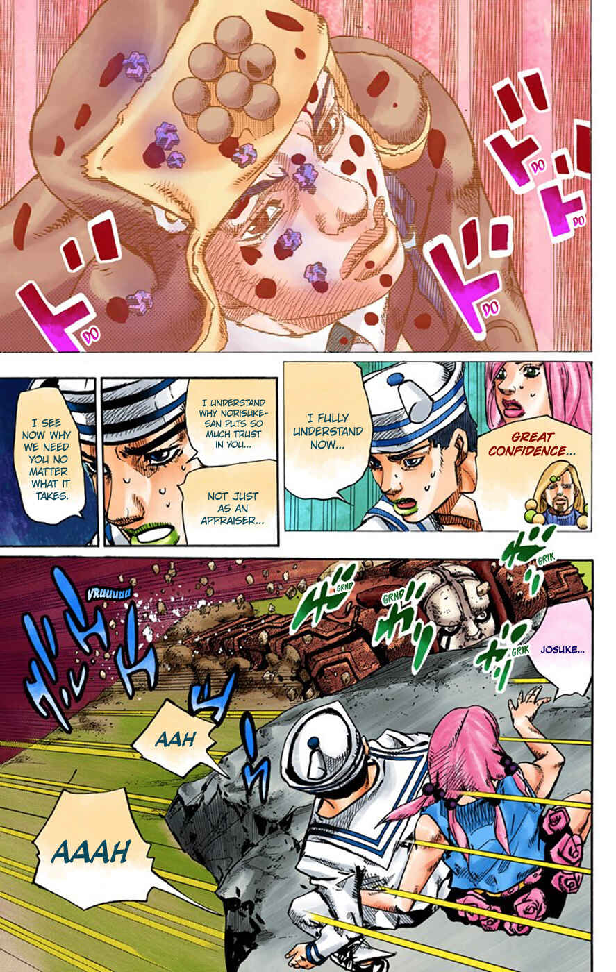 JoJo no Kimyou na Bouken: Part 8 - JoJolion Color-ban Chapter 69 - Page 15
