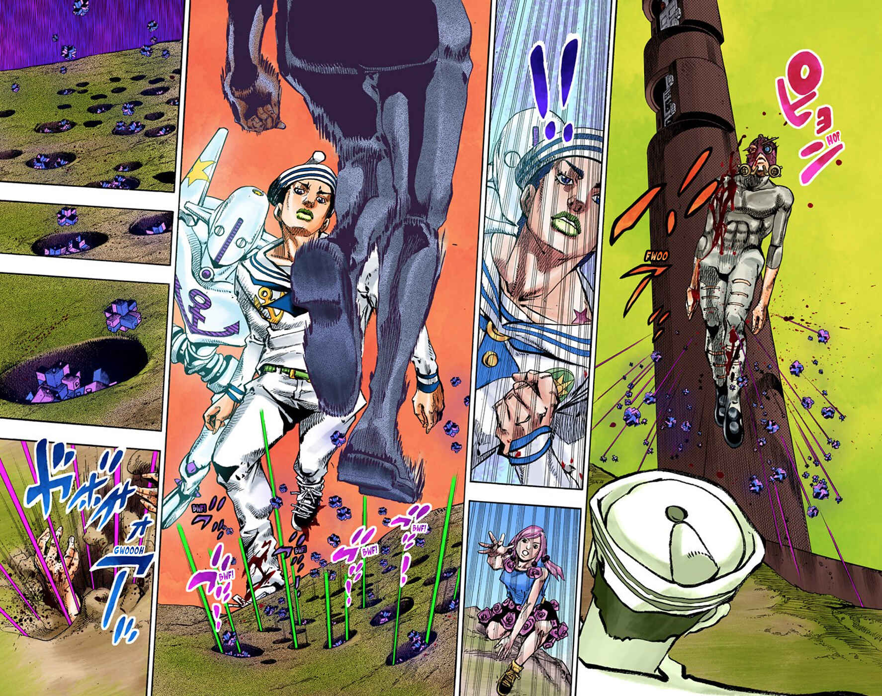 JoJo no Kimyou na Bouken: Part 8 - JoJolion Color-ban Chapter 69 - Page 20