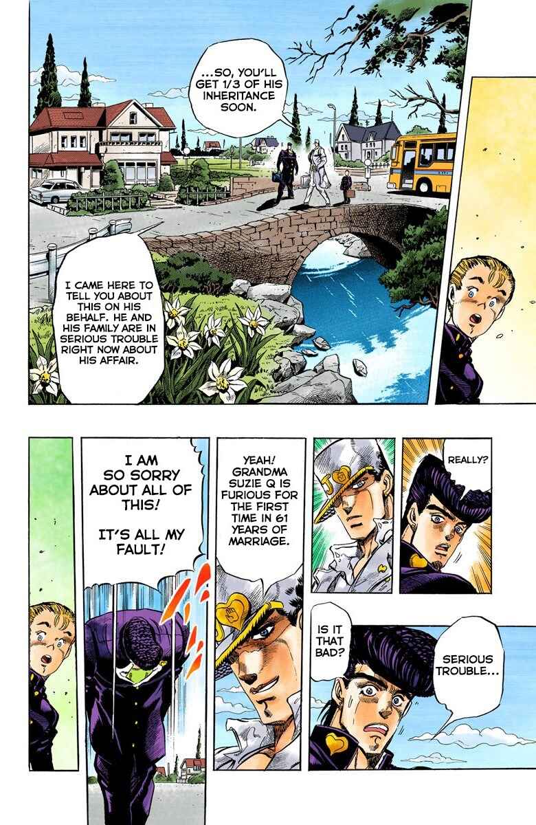 JoJo no Kimyou na Bouken: Part 4 - Diamond wa Kudakenai Color-ban Chapter 2 - Page 7