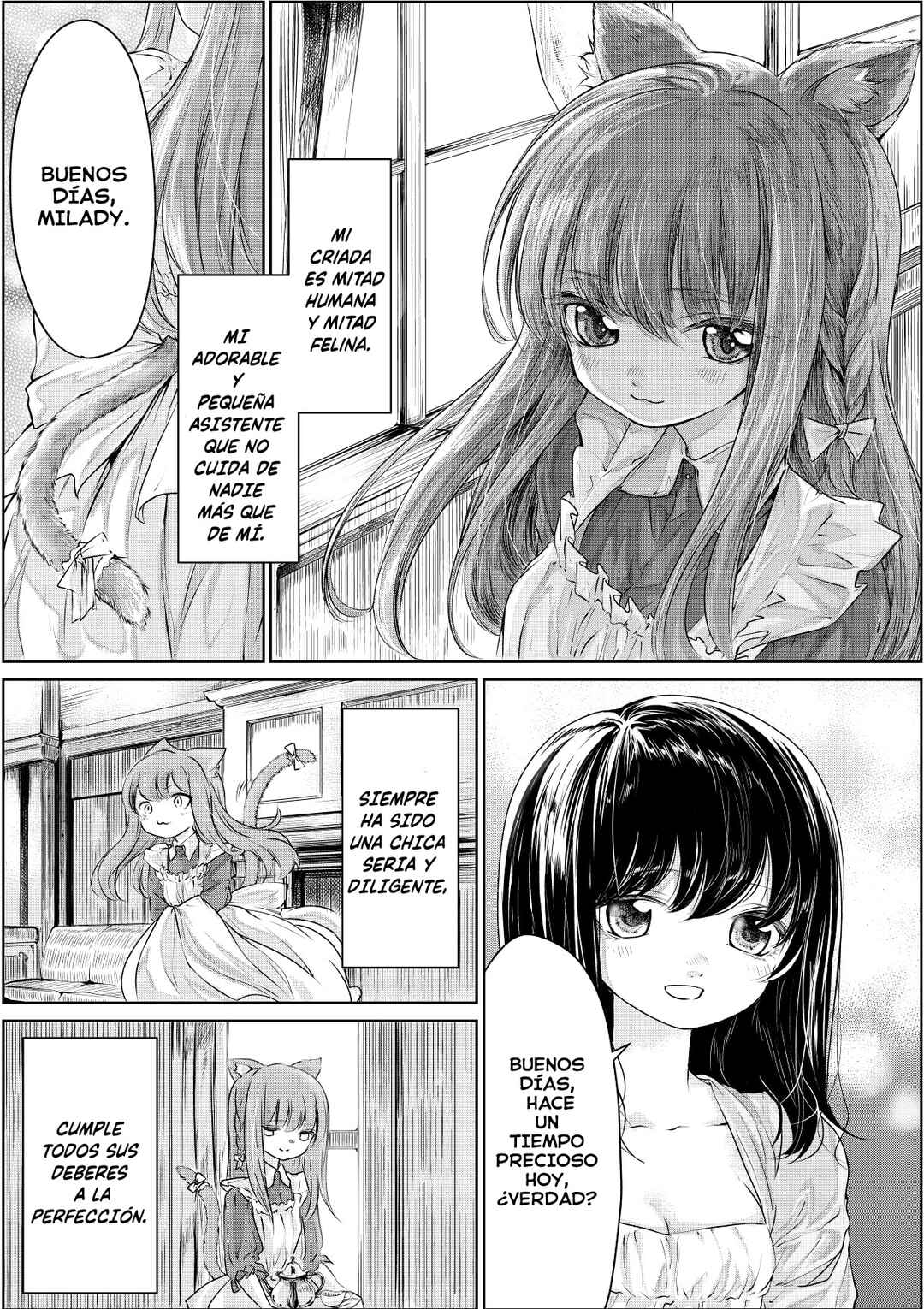 Cat Maid and Mistress Chapter 1 - Page 1