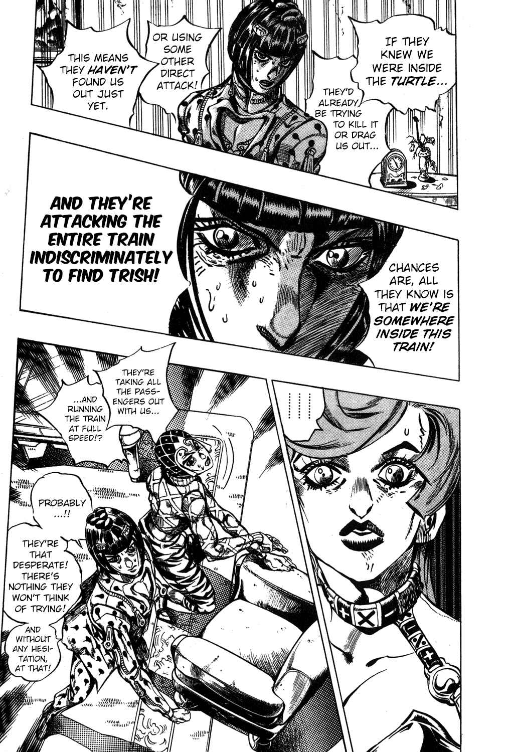 JoJo no Kimyou na Bouken: Part 5 - Ougon no Kaze Chapter 50 - Page 5