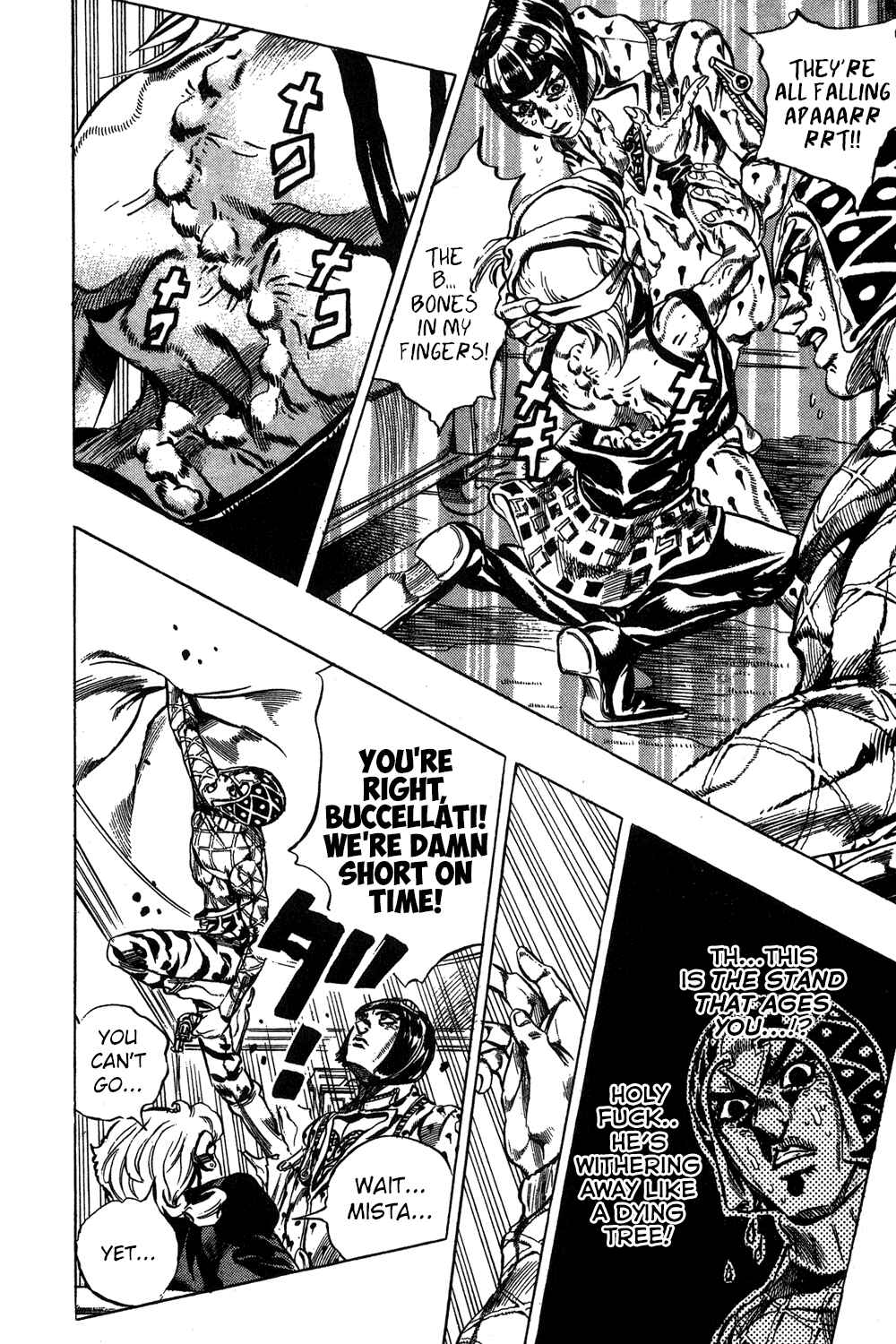 JoJo no Kimyou na Bouken: Part 5 - Ougon no Kaze Chapter 50 - Page 8