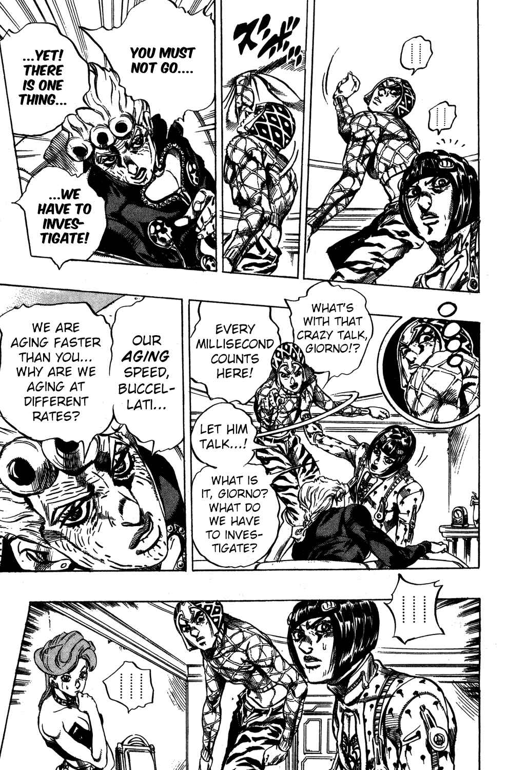 JoJo no Kimyou na Bouken: Part 5 - Ougon no Kaze Chapter 50 - Page 9