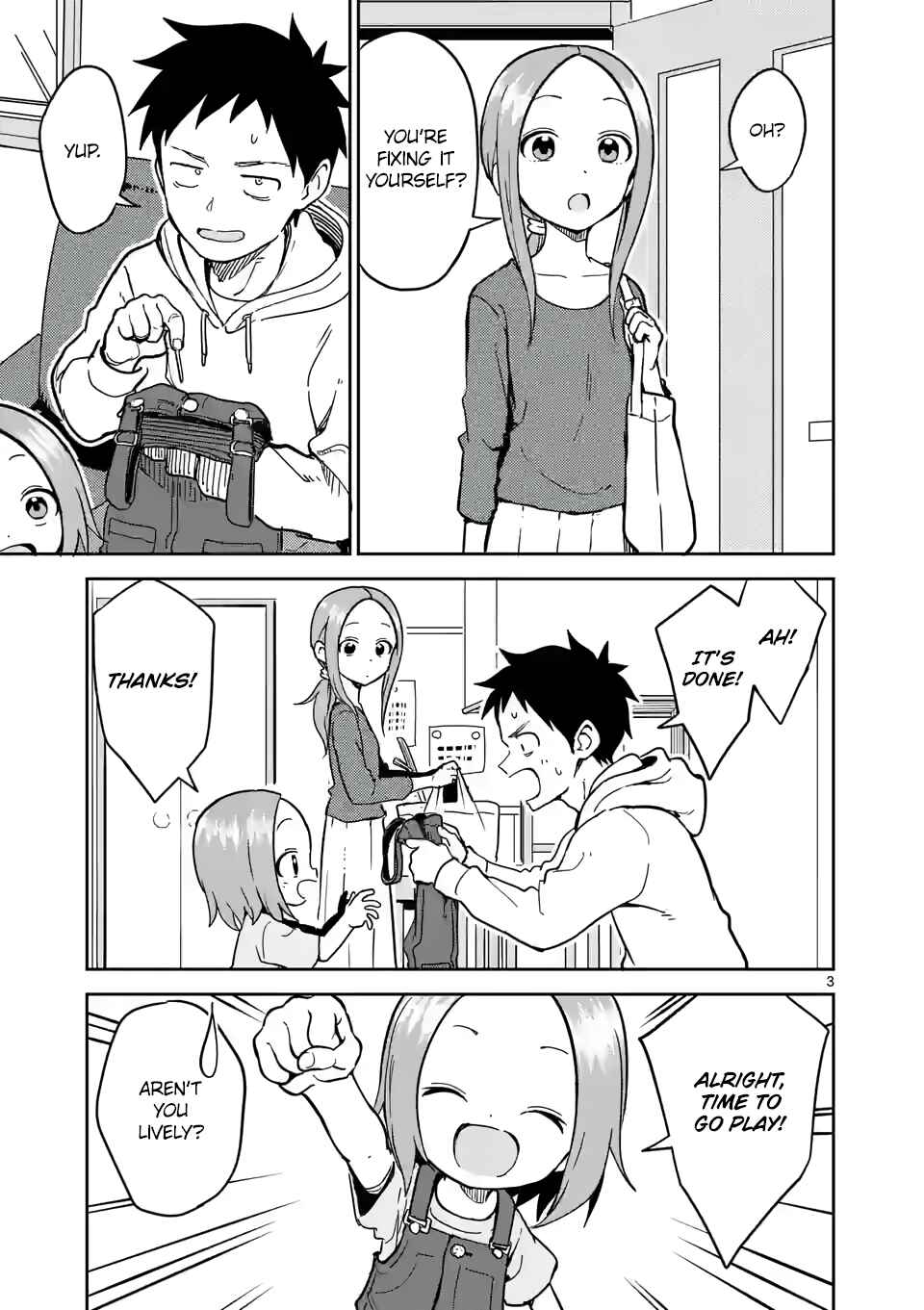 Karakai Jouzu no (Moto) Takagi-san Chapter 223 - Page 3