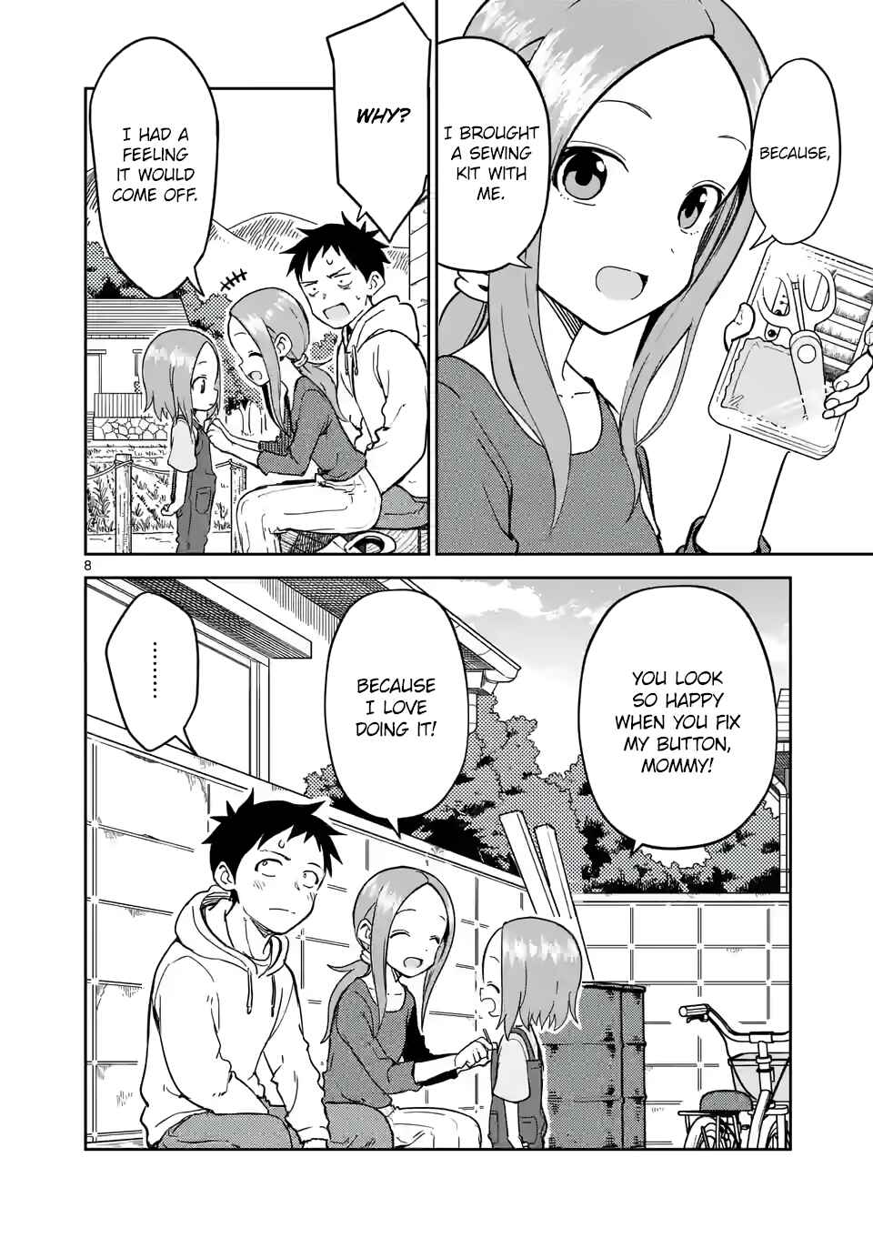 Karakai Jouzu no (Moto) Takagi-san Chapter 223 - Page 8
