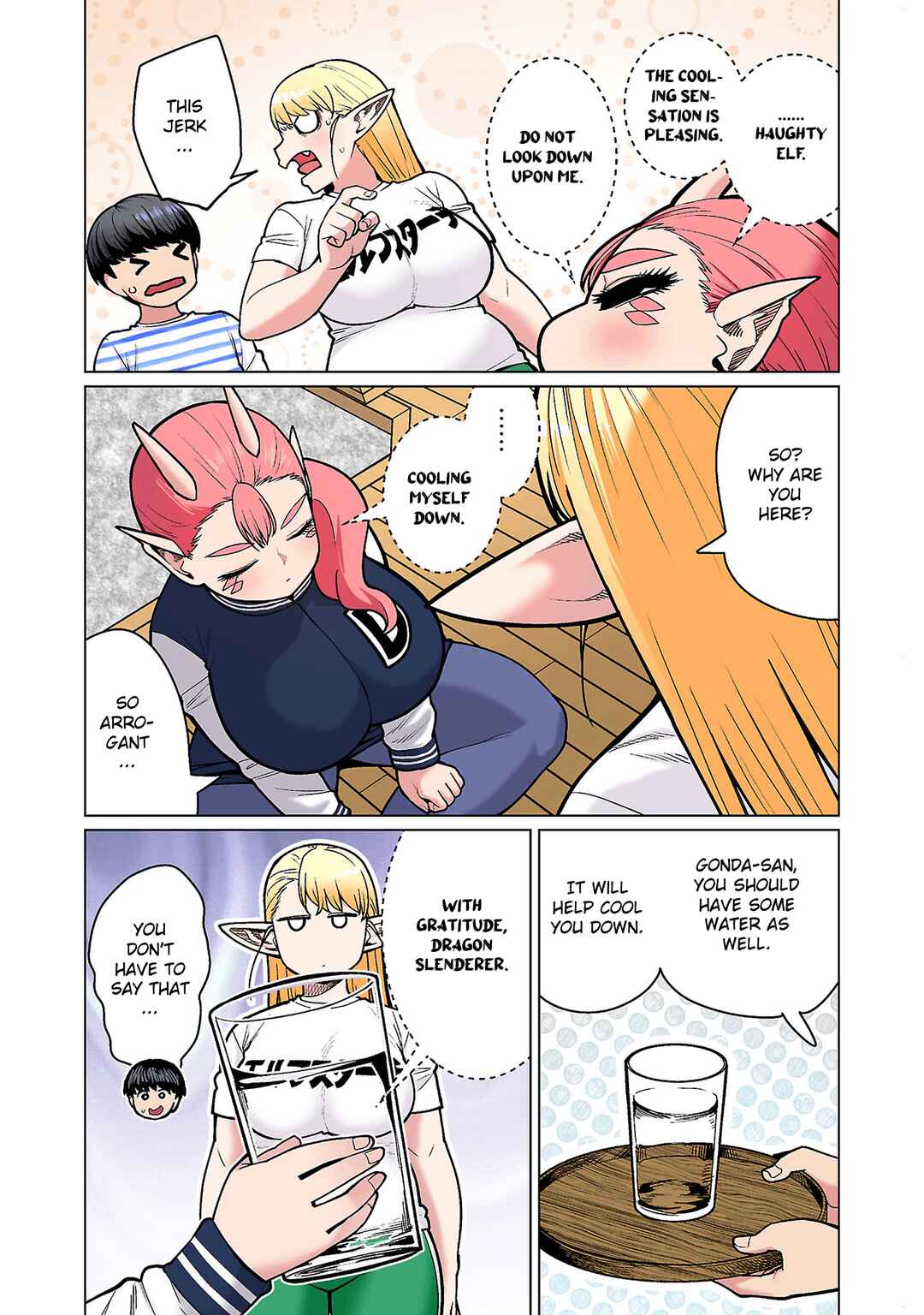 Shin Elf-san wa Yaserarenai. (Official Colored) Chapter 19 - Page 5