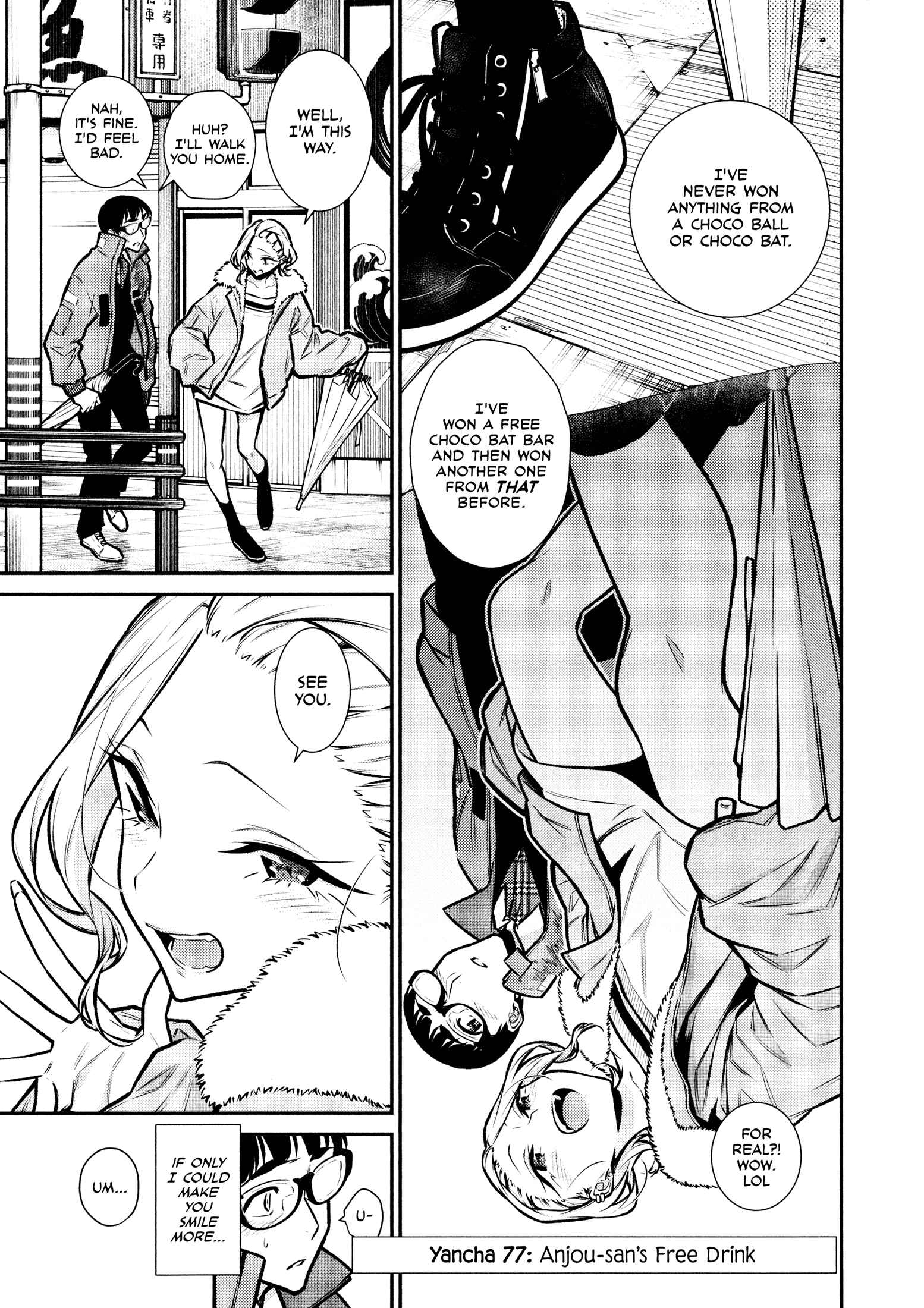 Yancha Gal no Anjou-san Chapter 77 - Page 1