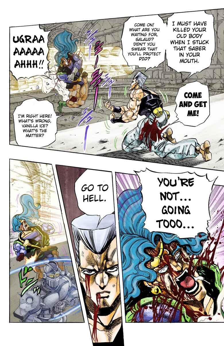 JoJo no Kimyou na Bouken: Part 3 - Stardust Crusaders Color-ban Chapter 132 - Page 15