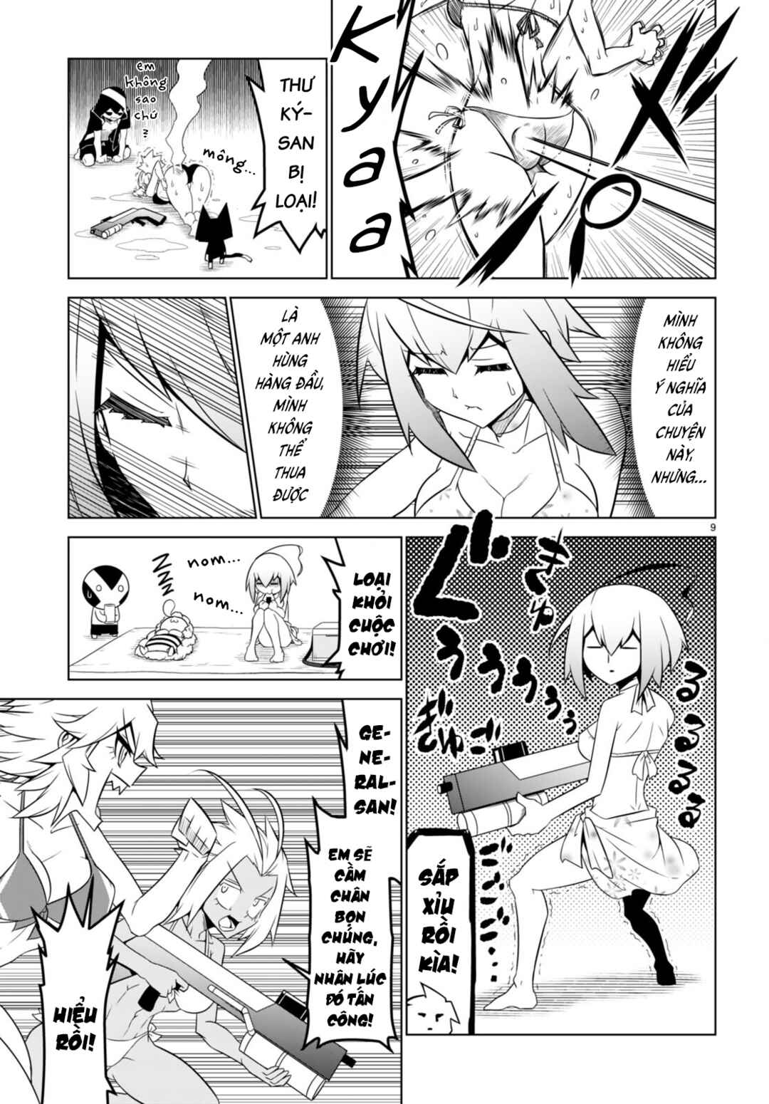 Zannen Onna Kanbu Black General-san Chapter 150 - Page 11