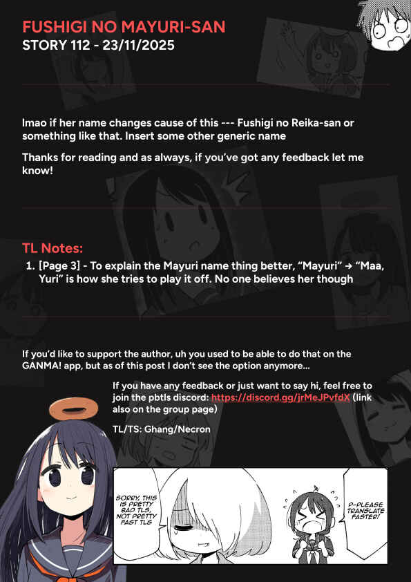 Fushigi no Mayuri-san Chapter 112 - Page 5