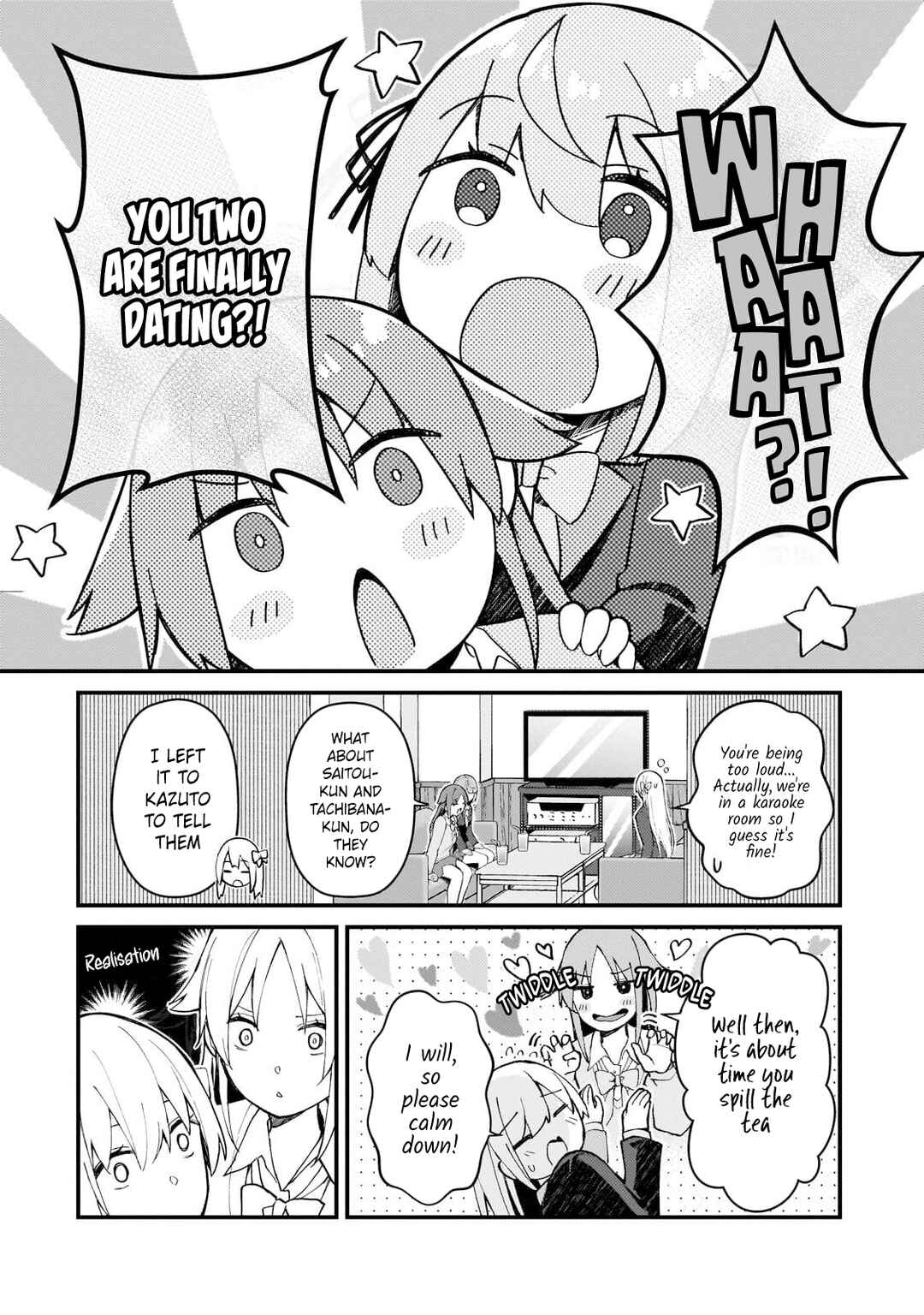 Netoge no Yome ga Ninki Idol datta: Cool kei no Kanojo wa Genjitsu demo Yome no Tsumori de Iru Chapter 35 - Page 2