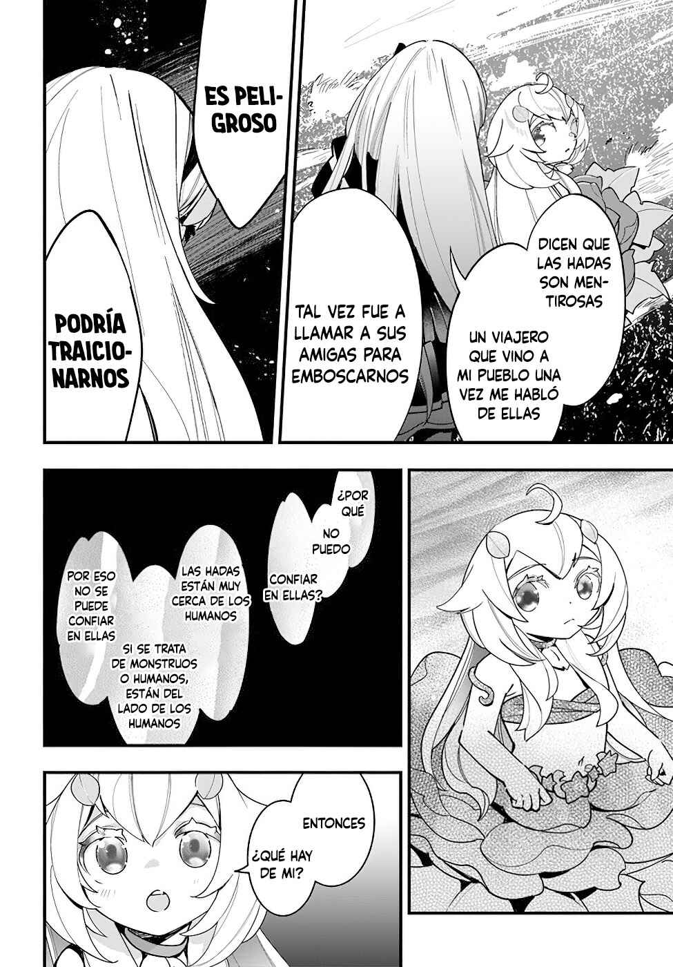 Shokubutsu Monster Musume Nikki: Seijo datta Watashi ga Uragirareta Hate ni Alraune ni Tensei Shite Shimatta node, kore kara wa Kougousei o Shinagara Shizuka ni Shokubutsu Life o Sugoshimasu Chapter 18 - Page 22