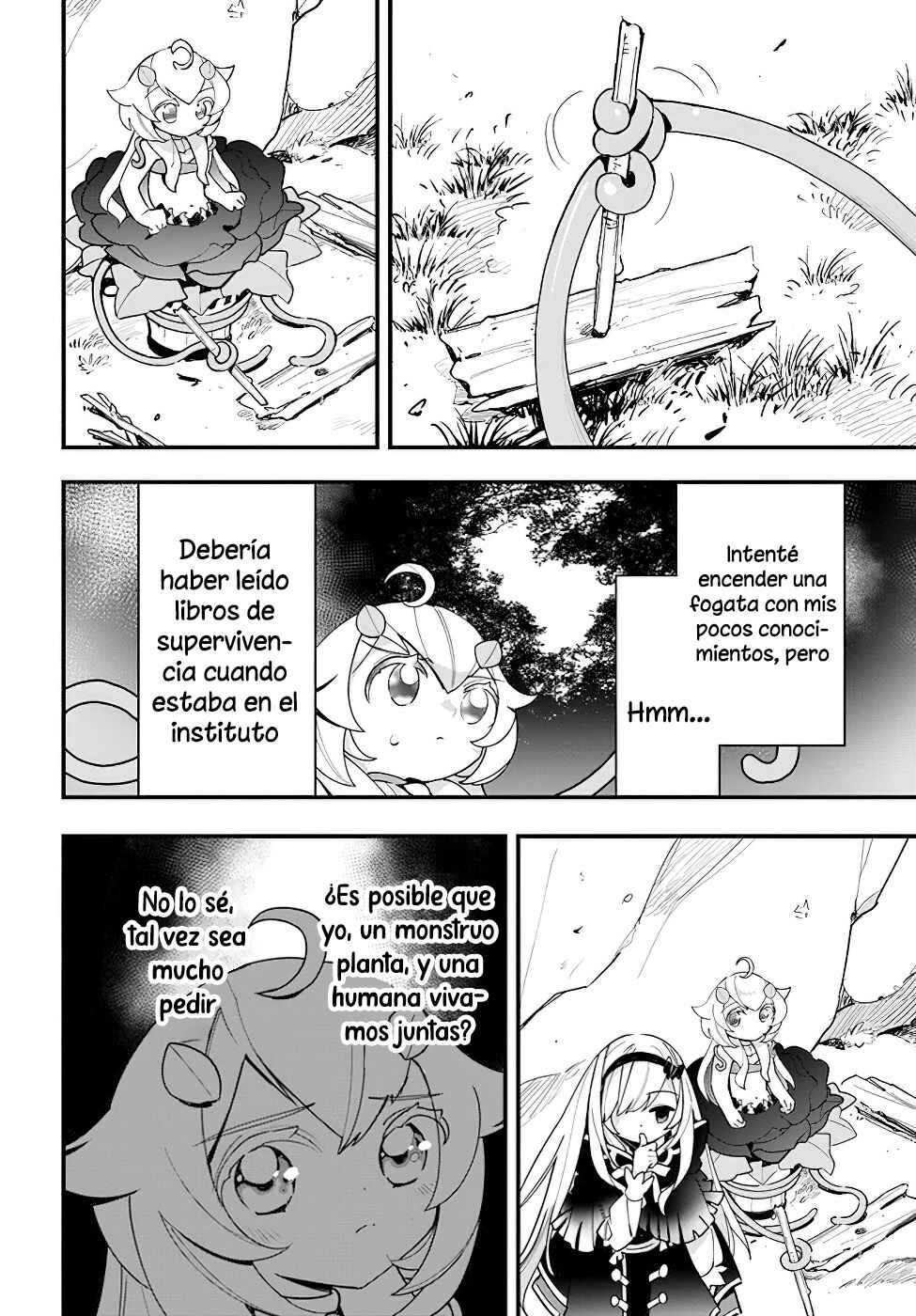 Shokubutsu Monster Musume Nikki: Seijo datta Watashi ga Uragirareta Hate ni Alraune ni Tensei Shite Shimatta node, kore kara wa Kougousei o Shinagara Shizuka ni Shokubutsu Life o Sugoshimasu Chapter 18 - Page 30
