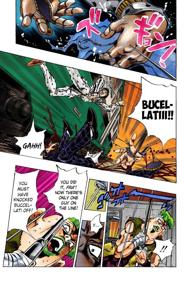 JoJo no Kimyou na Bouken: Part 5 - Ougon no Kaze Color-ban Chapter 55 - Page 17