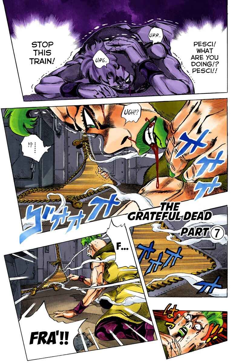 JoJo no Kimyou na Bouken: Part 5 - Ougon no Kaze Color-ban Chapter 55 - Page 2
