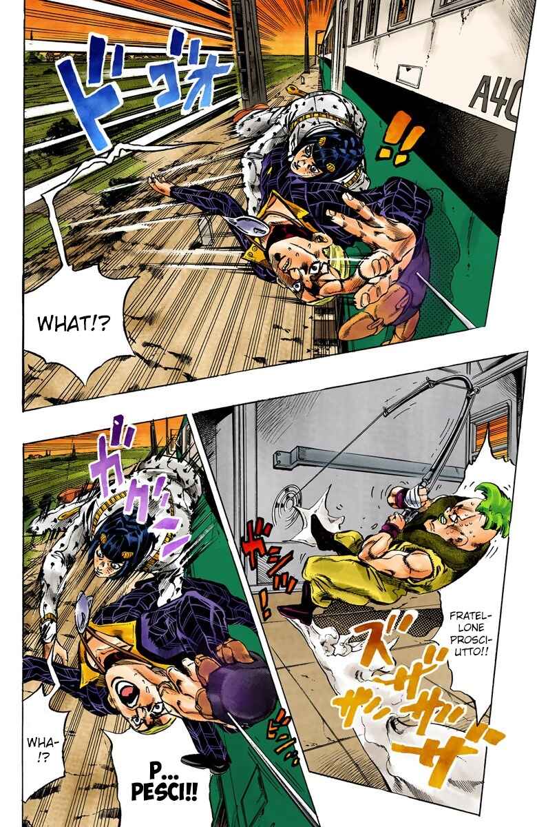 JoJo no Kimyou na Bouken: Part 5 - Ougon no Kaze Color-ban Chapter 55 - Page 8
