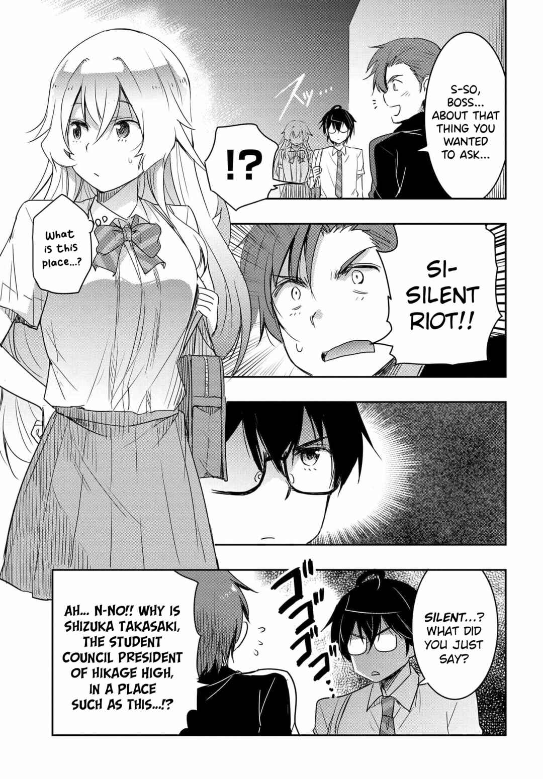 Watashi yori Tsuyoi Otoko to Kekkon shitai no - Seiso na Biji Seito Kaichou (Jitsu wa Moto Banchou) no Himitsu wo Shiru Inkya (Jitsu wa Kanojo wo Koeru Saikyou no Yankee) Chapter 17 - Page 18