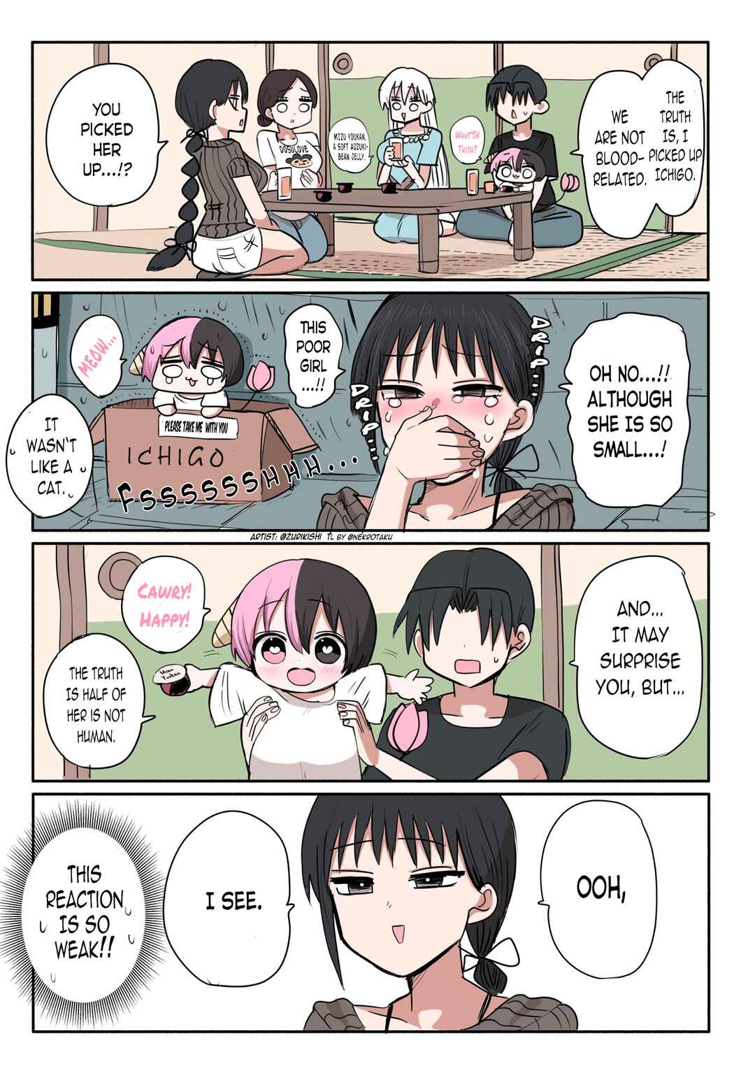 Half Succubus wo Hirotta Chapter 215 - Page 1
