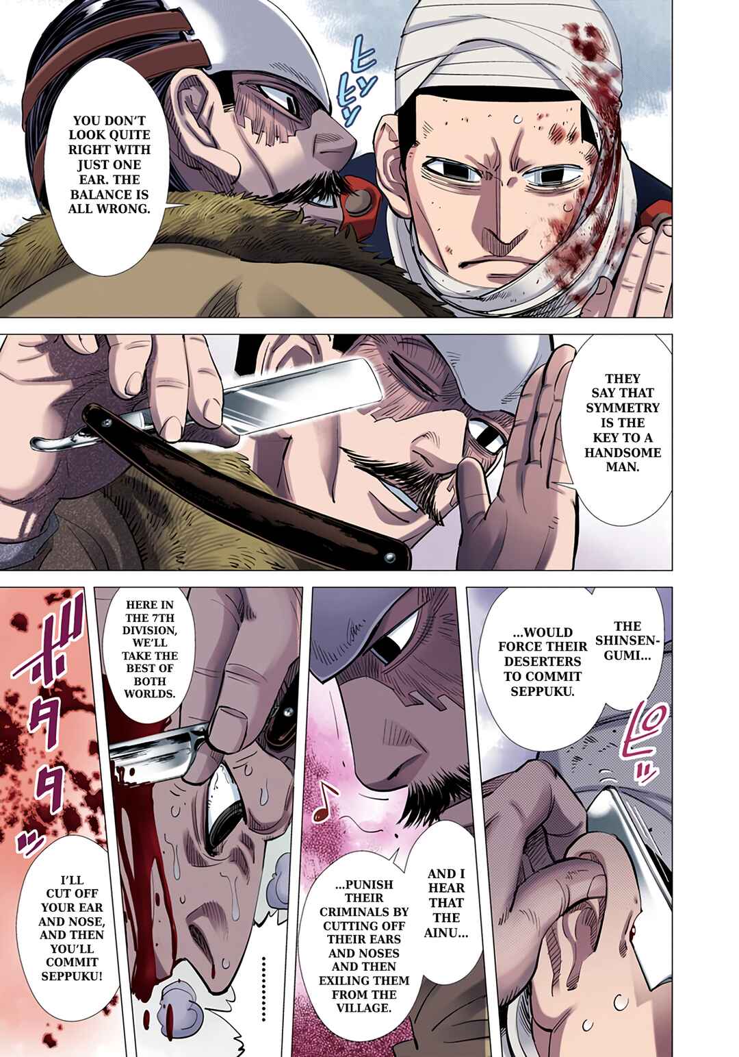 Golden Kamuy (Official Colored) Chapter 46 - Page 12