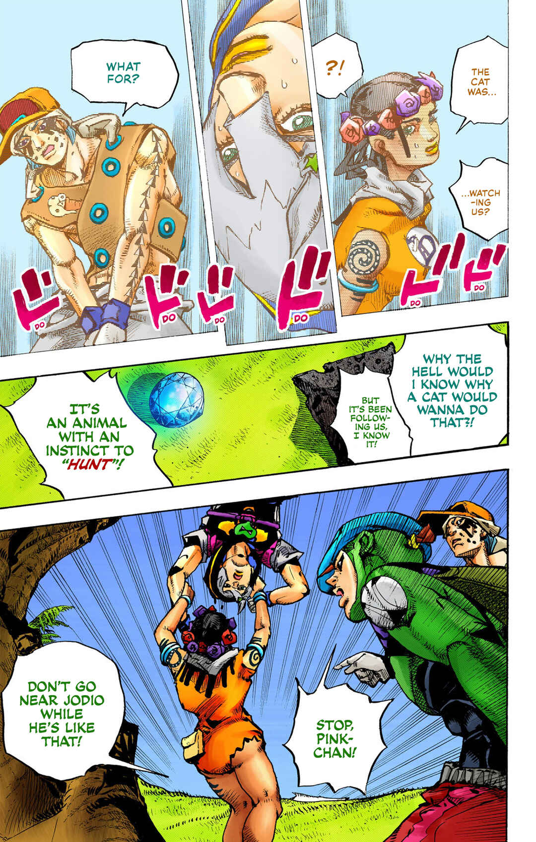 JoJo no Kimyou na Bouken Dai-9-bu: The JOJOLands Color-ban Chapter 6 - Page 17