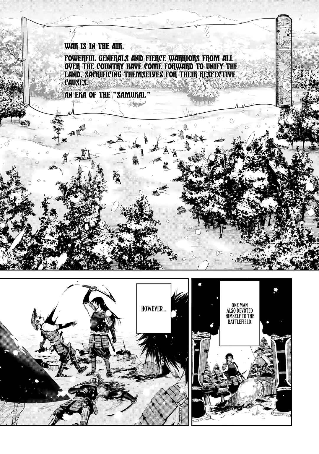 Samurai Musou ~Sengoku Saikyou no Samurai, Isekai wo Seiku~ Chapter 1.1 - Page 2