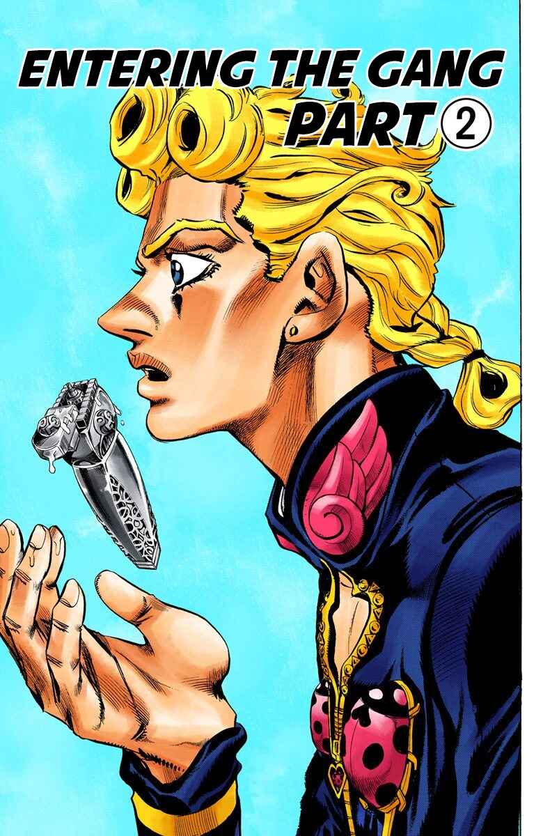 JoJo no Kimyou na Bouken: Part 5 - Ougon no Kaze Color-ban Chapter 12 - Page 2