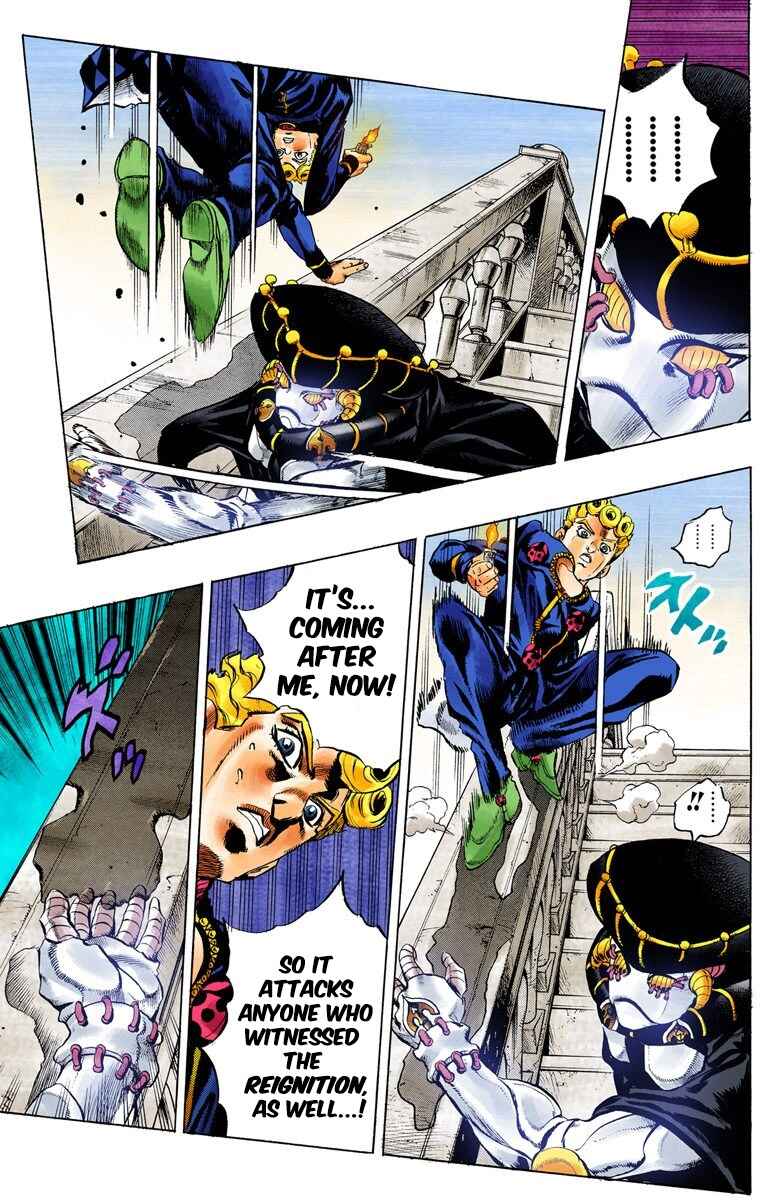 JoJo no Kimyou na Bouken: Part 5 - Ougon no Kaze Color-ban Chapter 12 - Page 20