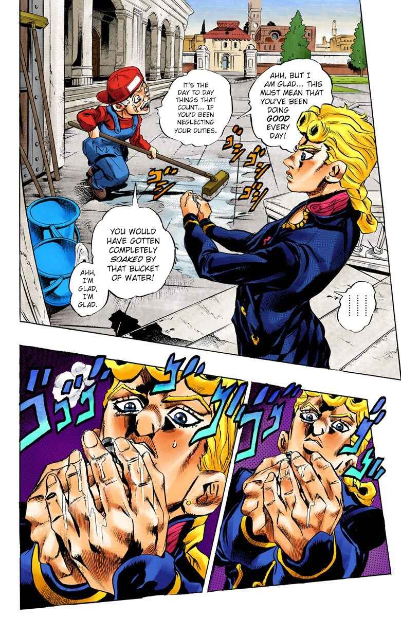 JoJo no Kimyou na Bouken: Part 5 - Ougon no Kaze Color-ban Chapter 12 - Page 3