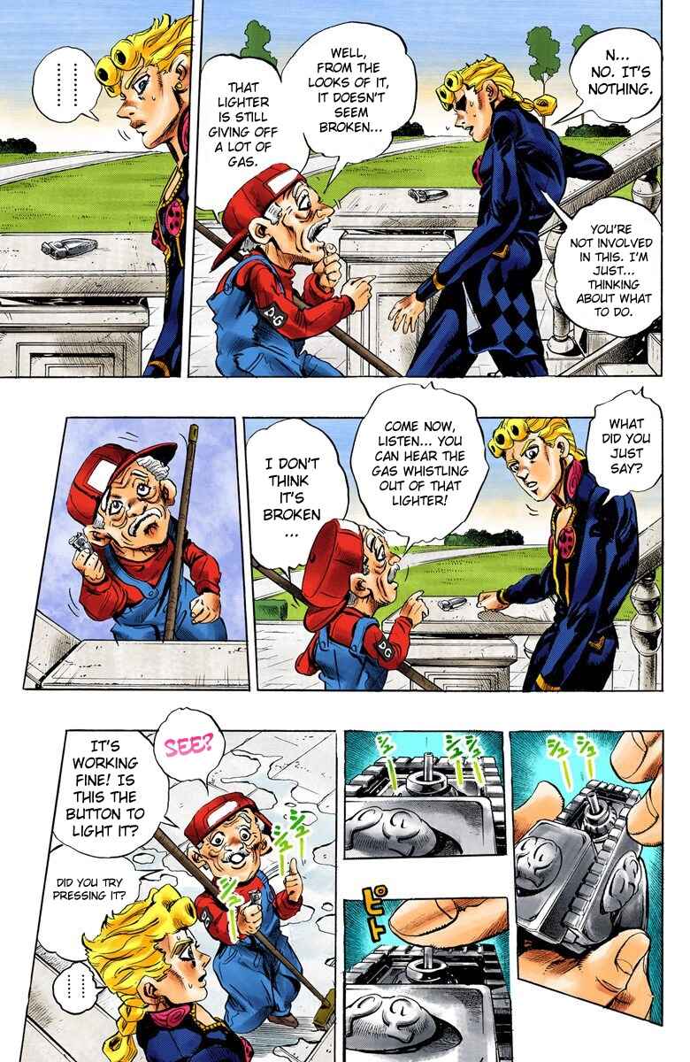 JoJo no Kimyou na Bouken: Part 5 - Ougon no Kaze Color-ban Chapter 12 - Page 6