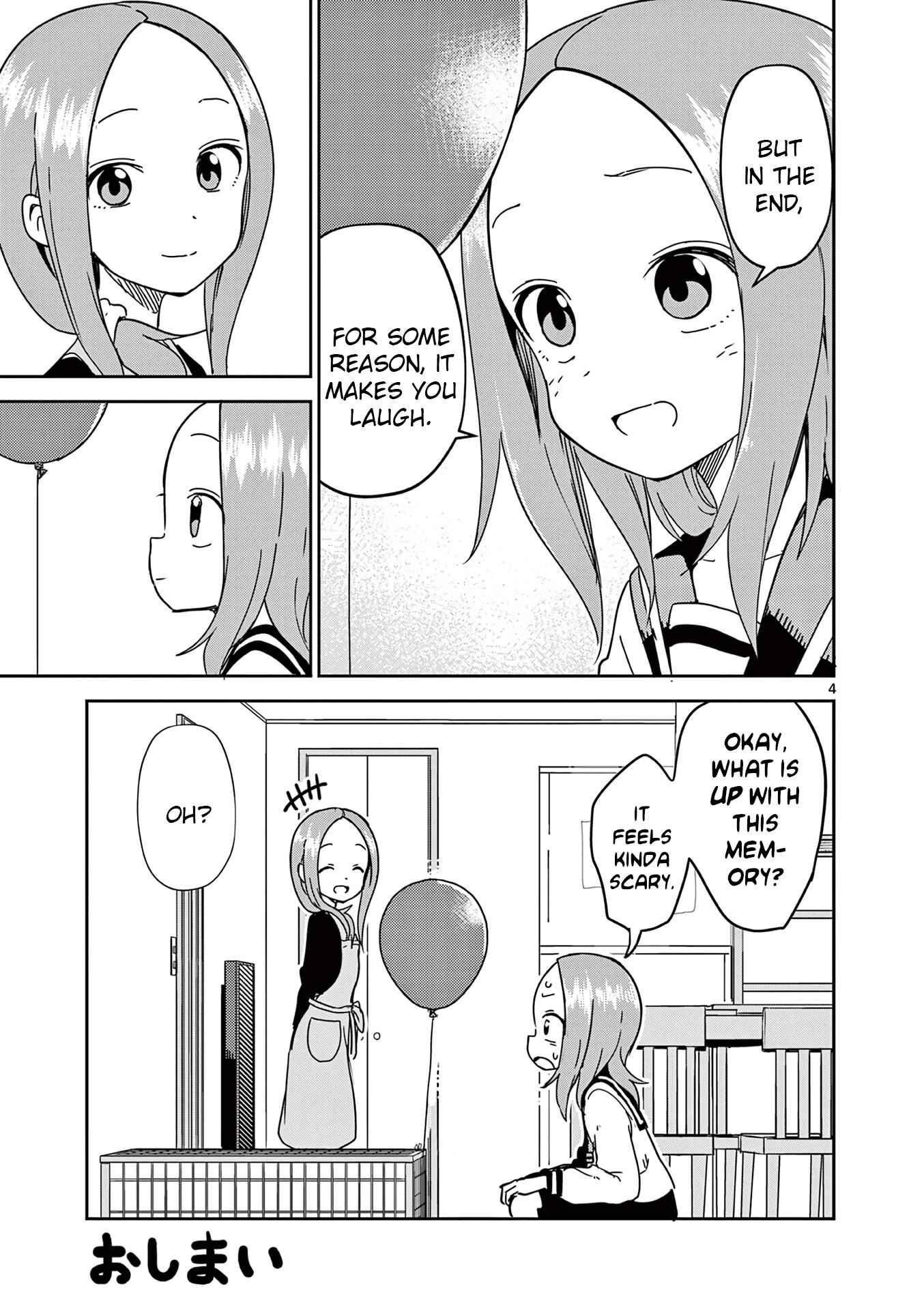 Karakai Jouzu no (Moto) Takagi-san Chapter 155.5 - Page 4