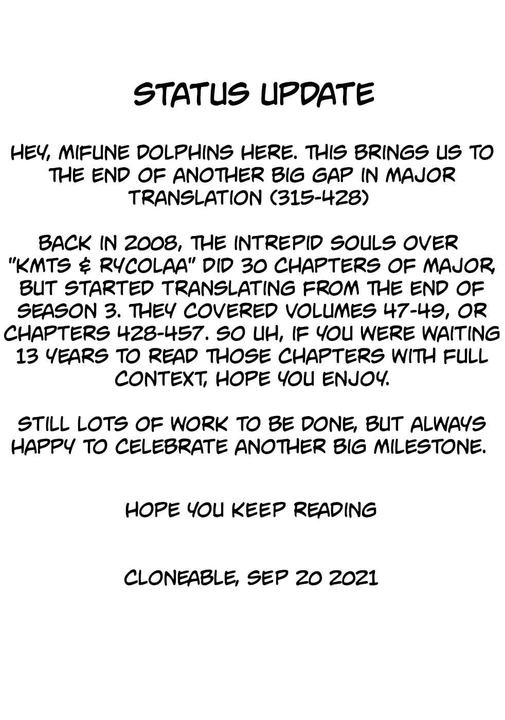 Major Chapter 427 - Page 19
