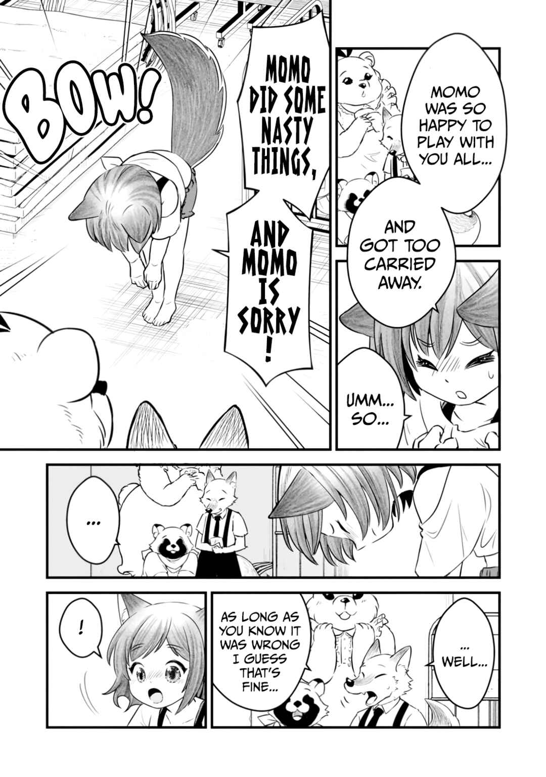 Kemomimi Shoujo no Shiawase Gohan Chapter 9 - Page 21