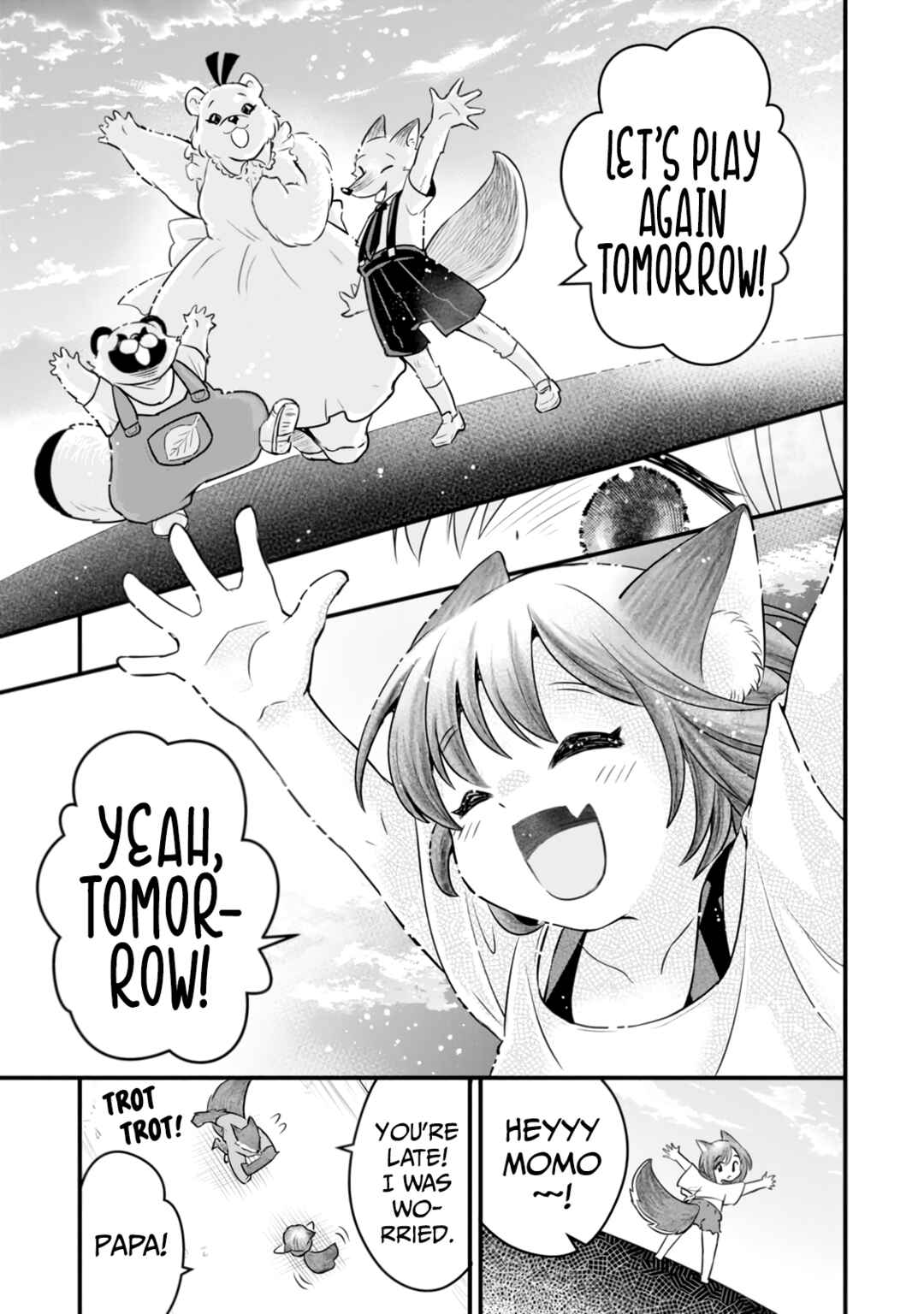 Kemomimi Shoujo no Shiawase Gohan Chapter 9 - Page 25