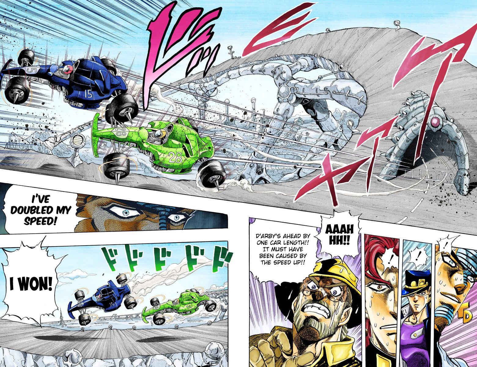 JoJo no Kimyou na Bouken: Part 3 - Stardust Crusaders Color-ban Chapter 119 - Page 11