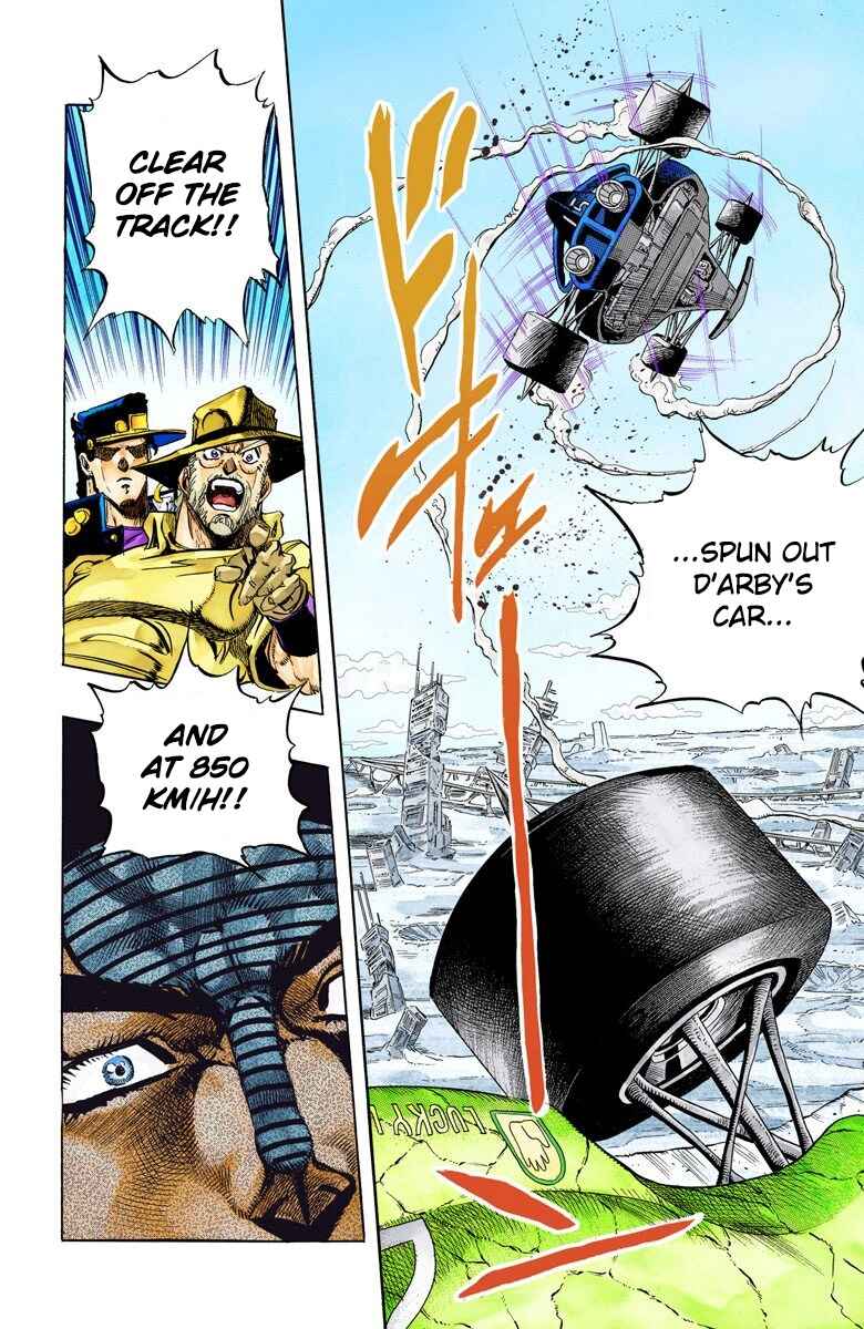 JoJo no Kimyou na Bouken: Part 3 - Stardust Crusaders Color-ban Chapter 119 - Page 14
