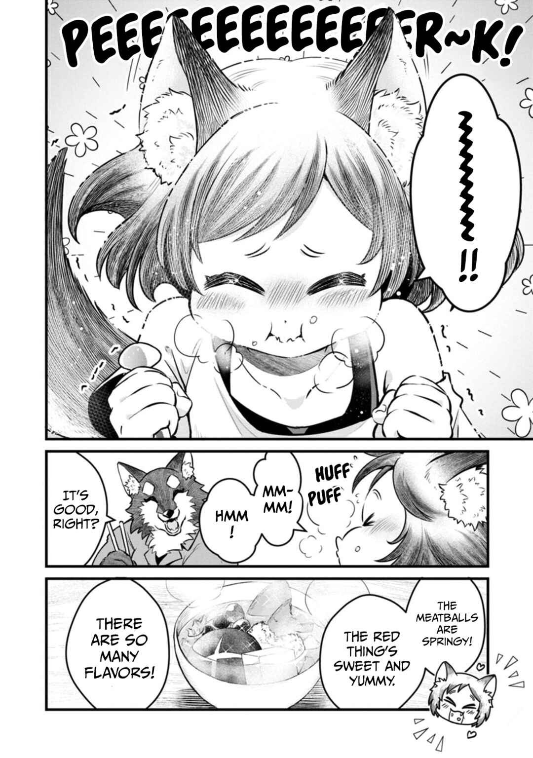Kemomimi Shoujo no Shiawase Gohan Chapter 4 - Page 10