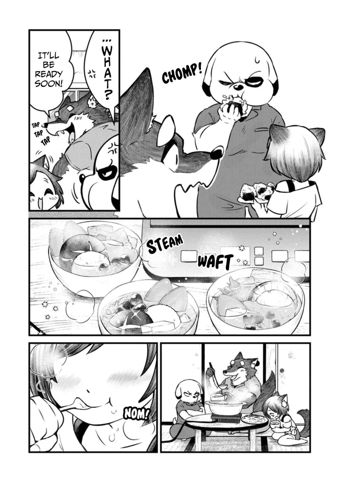 Kemomimi Shoujo no Shiawase Gohan Chapter 4 - Page 9