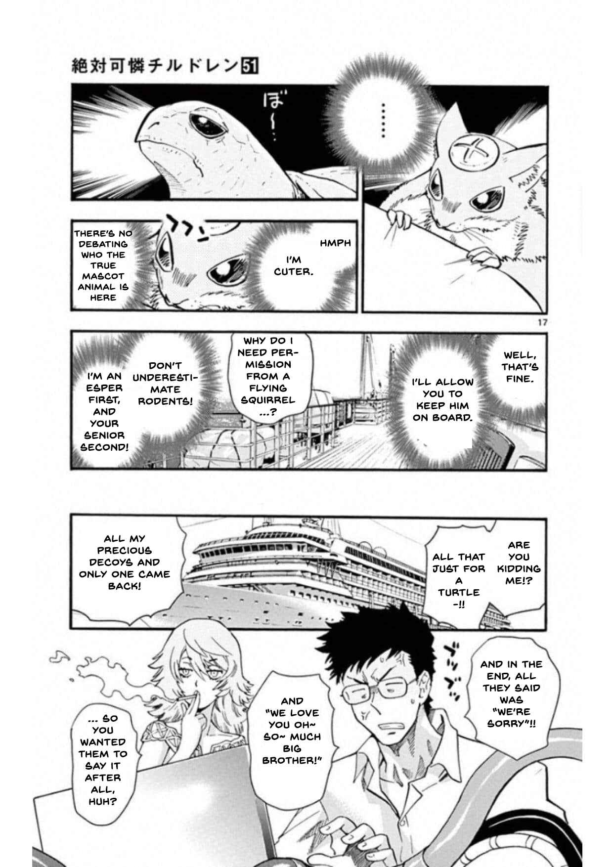 Zettai Karen Children Chapter 494 - Page 17