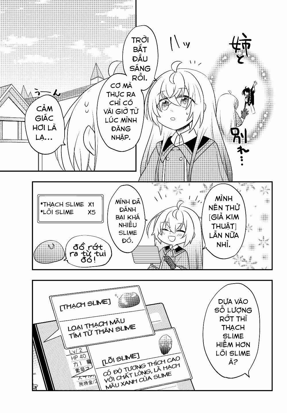Bishoujo ni Natta kedo, Netoge Haijin Yattemasu. Chapter 6 - Page 7
