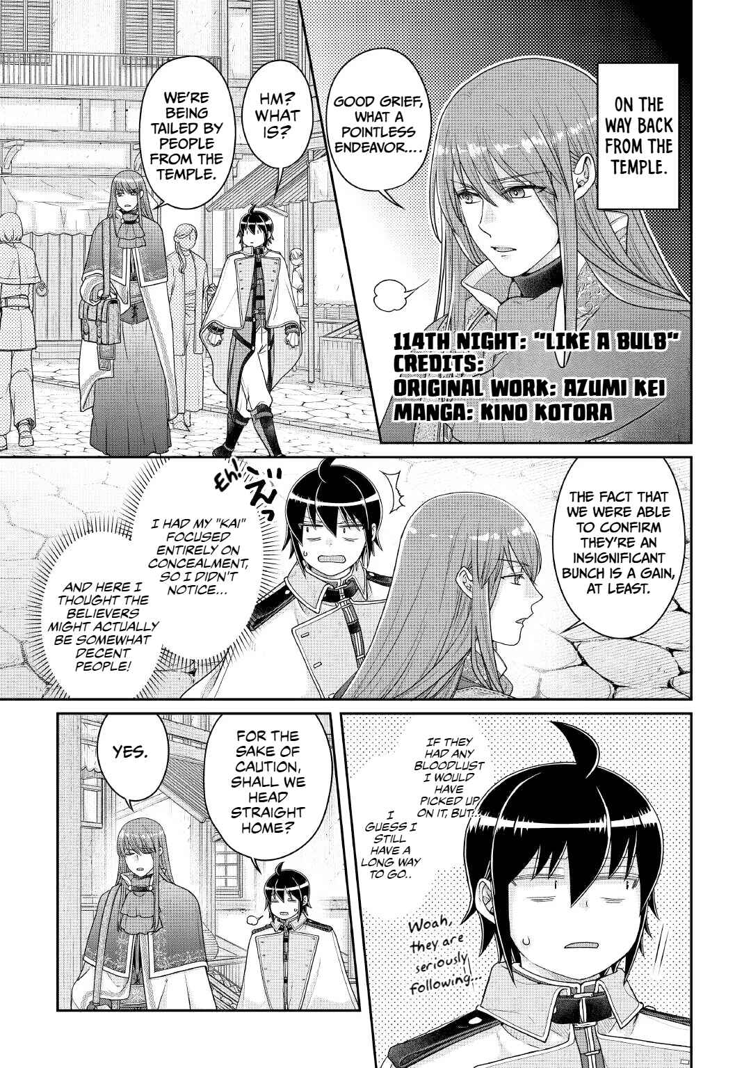 Tsuki ga Michibiku Isekai Douchuu Chapter 114 - Page 1