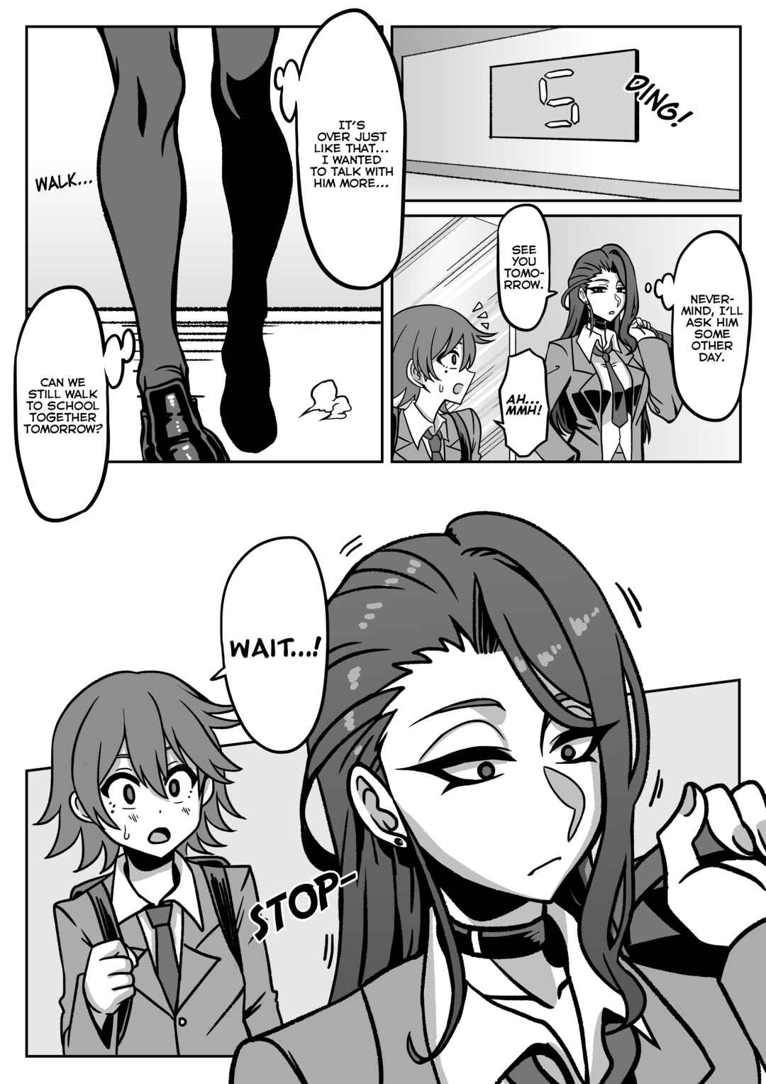 Something Naughty Would Happen If They Knew Each Other's Thoughts Chapter 4 - Page 5