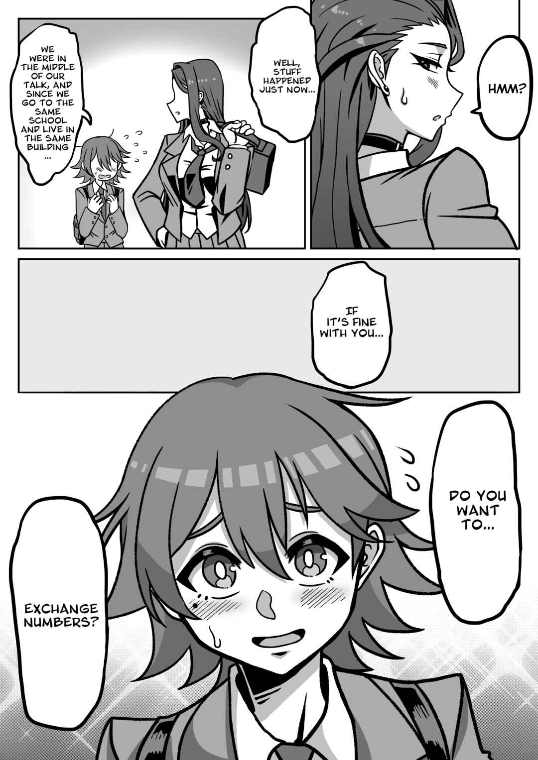 Something Naughty Would Happen If They Knew Each Other's Thoughts Chapter 4 - Page 6