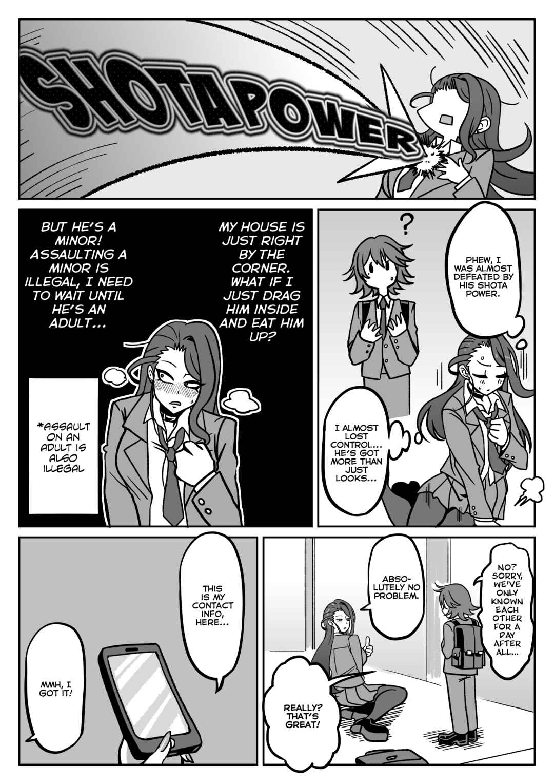 Something Naughty Would Happen If They Knew Each Other's Thoughts Chapter 4 - Page 7