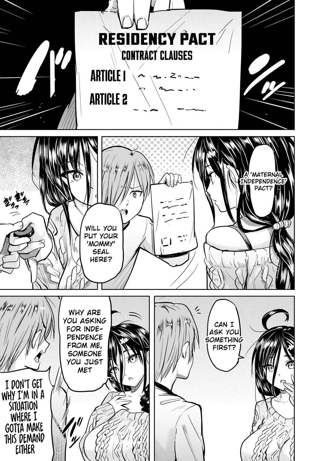 Yonin no Mama no Sei de Ore no Rabukome ga Mama Naranai Chapter 1 - Page 19