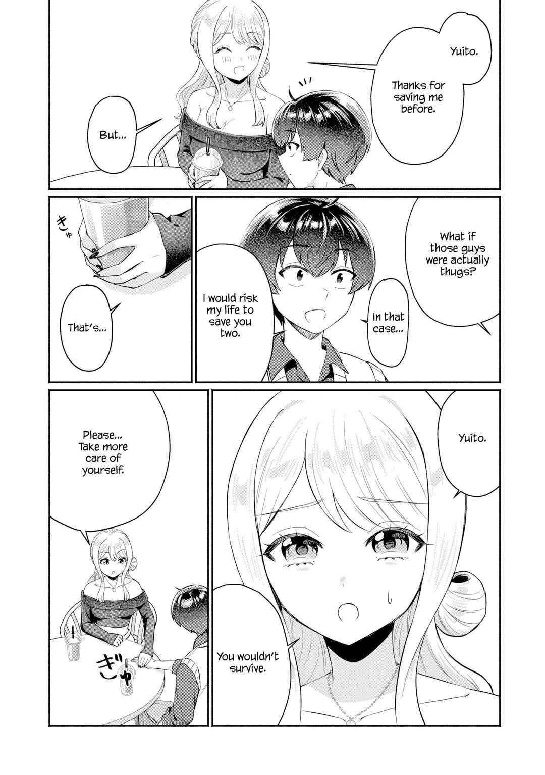 Douyara Ore wa Imadoki Gal na Toshiue Osananajimi kara Gekiomo Kanjou wo Mukerareteiru Rashii Chapter 13 - Page 7