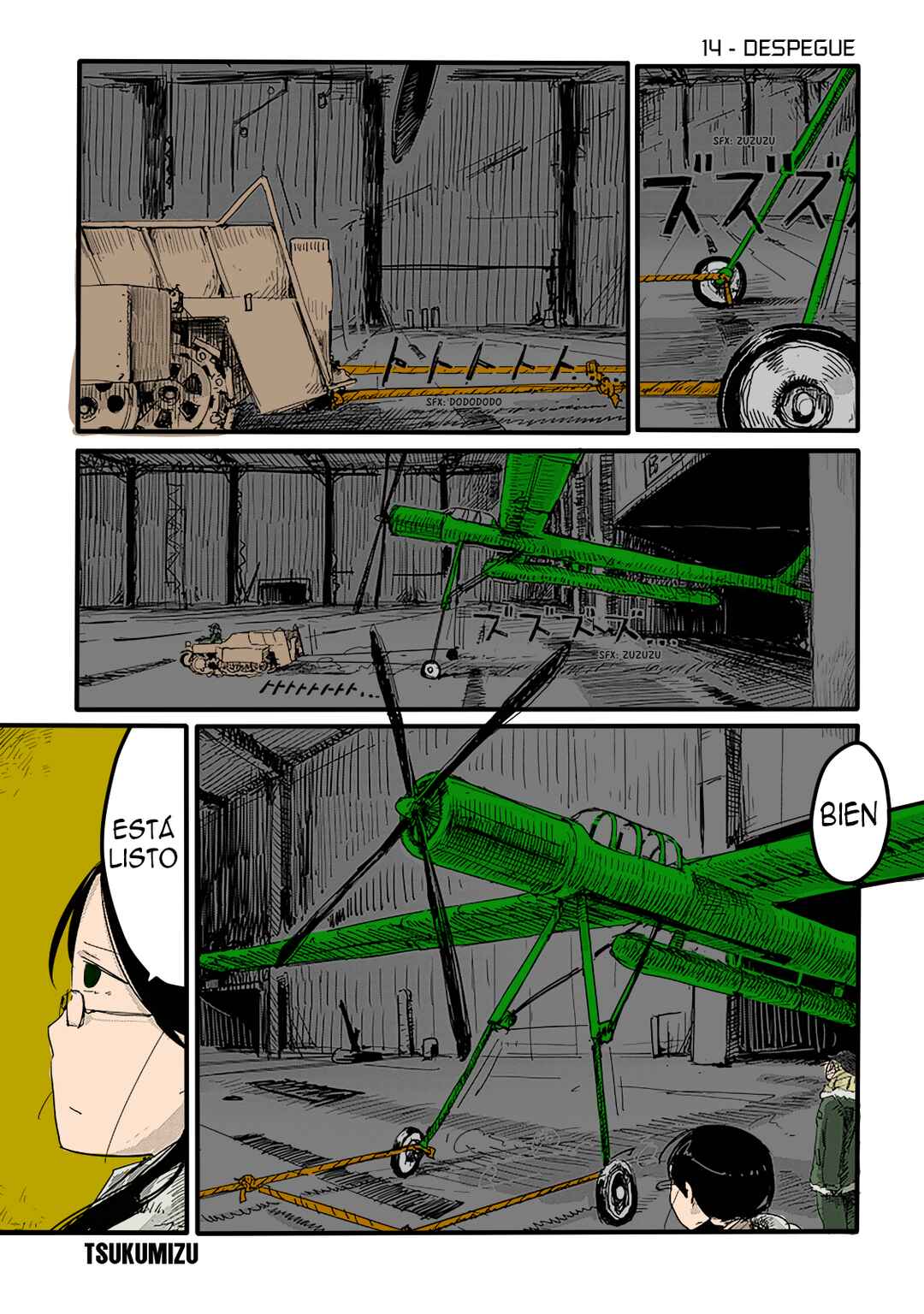 Shoujo Shuumatsu Ryokou (Fan Colored) Chapter 14 - Page 1