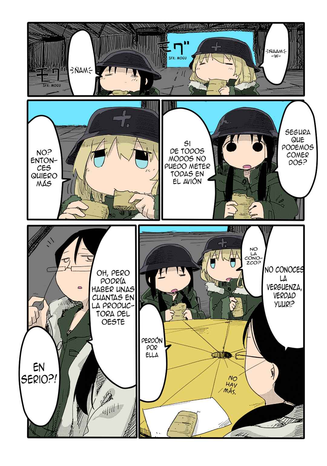 Shoujo Shuumatsu Ryokou (Fan Colored) Chapter 14 - Page 3